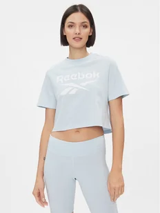 Reebok T-Shirt IM4096 Błękitny - Koszulki i topy damskie - miniaturka - grafika 1