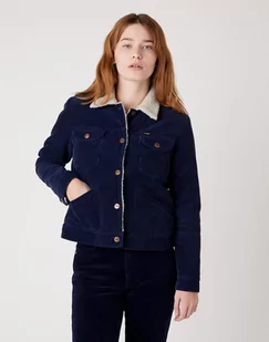 Damska Kurtka Jeansowa Wrangler Women'S Western Jacket 124Wj W4Wsup144-S - Kurtki damskie - miniaturka - grafika 1