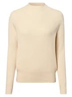 Swetry damskie - Calvin Klein - Sweter damski, beżowy - miniaturka - grafika 1