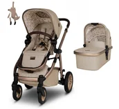 Wózki dziecięce - Wózek 2w1 Cosatto WOW 3 - Beżowy/ Whisper - miniaturka - grafika 1