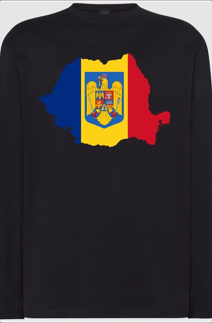 Rumunia Męska Bluza Longsleeve Modna Rozm.XL