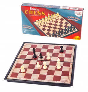 SZACHY MAGNETYCZNE zamykane ZESTAW 25 x 25cm - Gry planszowe - miniaturka - grafika 1