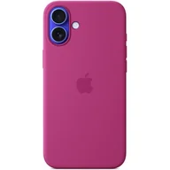 Etui i futerały do telefonów - Apple Silikonowe etui MagSafe do iPhone 16 Plus żywy róż - miniaturka - grafika 1