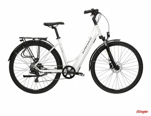Rower elektryczny Kross Trans Hybrid LS 1.0 perłowy/czarny połysk 2024 - Rowery elektryczne - miniaturka - grafika 1