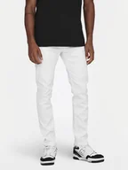 Spodnie męskie - Only & Sons Jeansy Loom 22026529 Biały Slim Fit - miniaturka - grafika 1