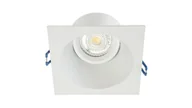 Lampy sufitowe - Oprawa sufitowa wpuszczana kwadrat ROMA biała matowa (stop aluminium ) LUX05437 - miniaturka - grafika 1