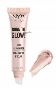 NYX Professional Makeup - BORN TO GLOW- LIQUID ILLUMINATOR - Rozświetlacz w płynie - 13 ml - SUNBEAM - Rozświetlacze do twarzy i ciała - miniaturka - grafika 1
