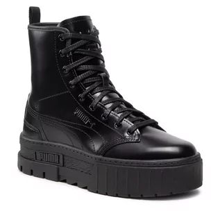 Botki damskie - Botki PUMA - Mayze Boot x Dua Lipa 388611 01 Puma Black - grafika 1