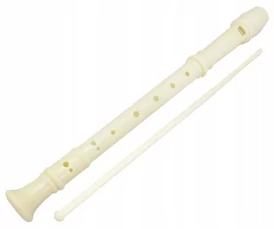 Flet Prosty Plastikowy W Zestawie Z Wyciorem - Instrumenty muzyczne dla dzieci - miniaturka - grafika 1