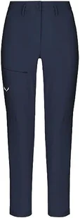 Salewa Damskie spodnie Puez Dolomitic 2 DST W Reg PNT, granatowy, 42, granatowy blezer, 42 - Spodnie damskie - miniaturka - grafika 1