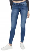 Spodnie damskie - PEPE JEANS SPODNIE JEANSOWE RURKI NIEBIESKIE DAMSKIE 28/30 T4A - miniaturka - grafika 1