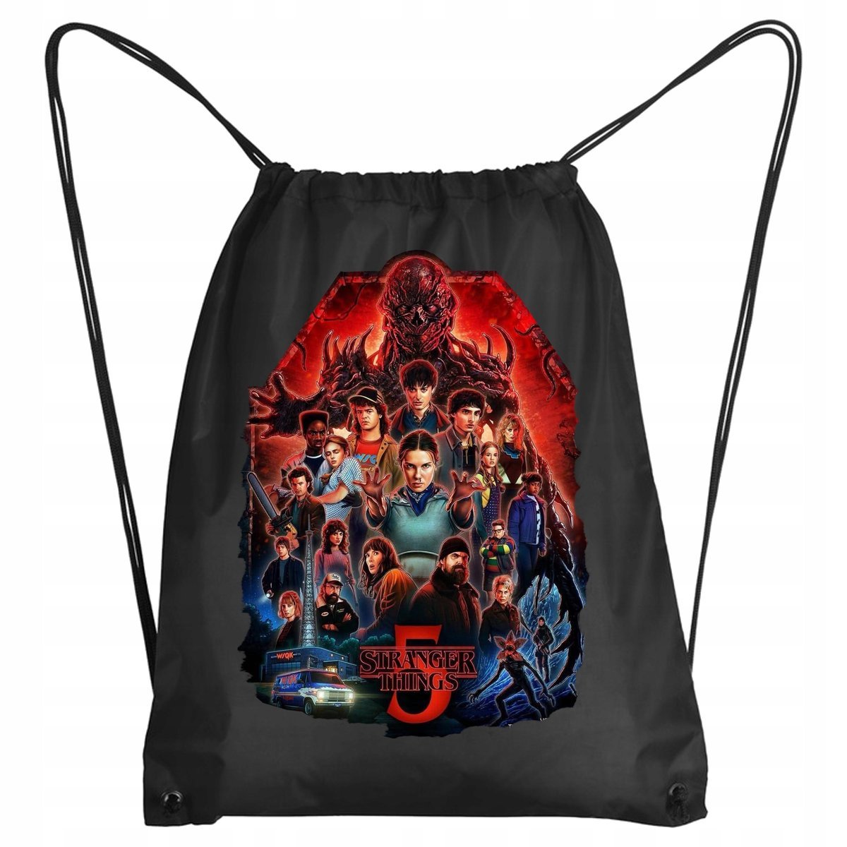 PLECAK STRANGER THINGS WOREK MIEJSKI SZKOLNY NA BUTY PREMIUM P387