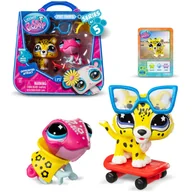 Figurki dla dzieci - Littlest Pet Shop seria 5 Chill & Chase 2-pak #415 i #416 10428 - miniaturka - grafika 1