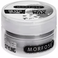 Kosmetyki do stylizacji włosów - Morfose Silver Styling Wosk Koloryzujący 100 ml - miniaturka - grafika 1