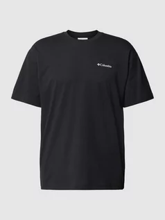 Koszulki męskie - T-shirt z okrągłym dekoltem model ‘Black Butte’ - grafika 1