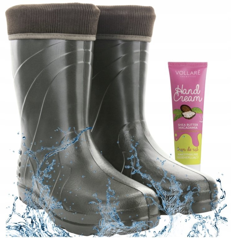 LEKKIE kalosze PIANKOWE damskie PIANKA EVA do ogrodu POLSKIE