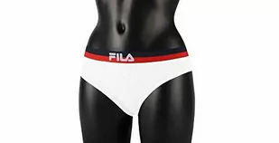FILA Fila Damskie stringi FU6049, białe, XS FU6049 - Majtki damskie - miniaturka - grafika 1