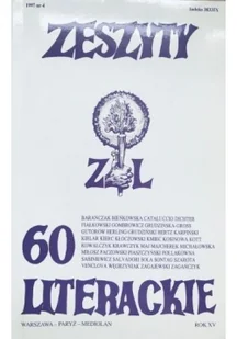Zeszyty Literackie Zeszyty literackie 60 4/1997 praca zbiorowa - Czasopisma - miniaturka - grafika 3