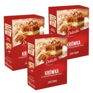 Dodatki do ciast w proszku - Delecta Krówka Zestaw 3 x 530 g - miniaturka - grafika 1