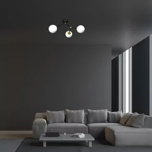 Milagro Lampa sufitowa Lampa przysufitowa LED Ready biała do jadalni MLP7460 MLP7460 - Lampy sufitowe - miniaturka - grafika 2