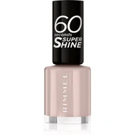 Lakiery do paznokci - Rimmel London London 60 Seconds Super Shine lakier do paznokci 8 ml dla kobiet 500 Caramel Cupcake - miniaturka - grafika 1