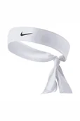 Ozdoby do włosów - Opaska na głowę do tenisa NikeCourt - Biel - miniaturka - grafika 1