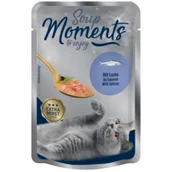 Mokra karma dla kotów - MOMENTS My Soup Łosoś 24x40 g - miniaturka - grafika 1