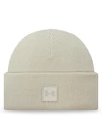 Czapki męskie - Under Armour Czapka UA Halftime Shallow Cuff 1379990-110 Écru - miniaturka - grafika 1