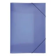 Teczki i skoroszyty - Pagna Teczka A3 PP 3 Einschlagklappen blau 21638-07 - miniaturka - grafika 1