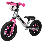 Rowerki biegowe - Qplay, Rowerek biegowy Player, Różowy - miniaturka - grafika 1