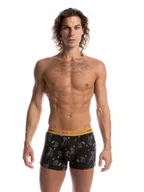 Majtki męskie - SZORTY LAMA M-1031 (kolor czarny, rozmiar L) - miniaturka - grafika 1