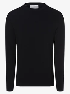 Selected Sweter męski Mężczyźni Bawełna niebieski jednolity, S - Swetry męskie - miniaturka - grafika 1