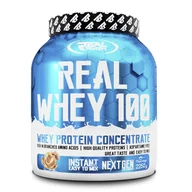 Odżywki białkowe - BIAŁKO Real Pharm Real Whey 100 ODŻYWKA BIAŁKOWA - 2250g TIRAMISU - miniaturka - grafika 1