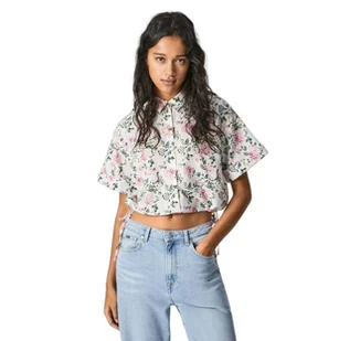 Koszula damska Pepe Jeans Lavinia krótka-M - Koszule damskie - miniaturka - grafika 1