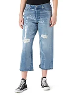 Spodnie damskie - 7 For All Mankind Dżinsy damskie, średni niebieski, 27W - miniaturka - grafika 1