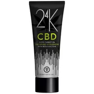 Balsamy i kremy do opalania - Power Tan, 24k CBD Super Carrot Oil, Accelerator do opalania 250 ml - miniaturka - grafika 1