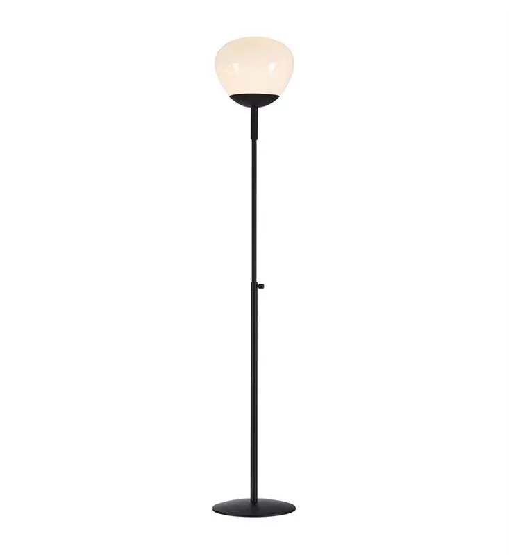 Markslojd Rise 108278 lampa stojąca podłogowa 1x40W E27 czarna/biała 