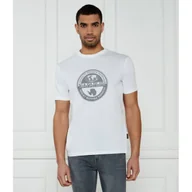 Koszulki męskie - Napapijri T-shirt S-BOLLO Regular Fit - miniaturka - grafika 1