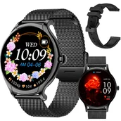 Smartwatch - Rubicon RNCF13 Czarny - miniaturka - grafika 1