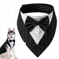 Stroje karnawałowe - MUCHA GARNITUR DLA PSA KOTA Uniwersalny na rzep ELEGANCKi STRÓJ rozmiar M - miniaturka - grafika 1