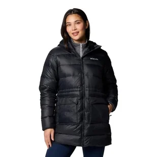 Columbia Damska kurtka puchowa Harmony Falls Mid, czarna, L - Kurtki damskie - miniaturka - grafika 1