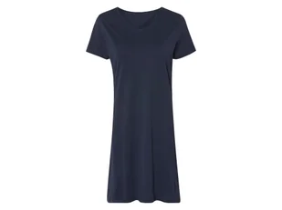 esmara® Koszula nocna damska z bawełny (Granatowy, S(36/38)) - Piżamy damskie - miniaturka - grafika 1