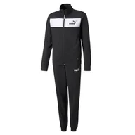 Odzież sportowa dziecięca - Młodzieżowy dres poliestrowy PUMA Black - miniaturka - grafika 1