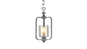Lampy sufitowe - Lumina Deco Deco LAMPA WISZĄCA LOFT CHROMOWANA ATLANTA W1 LDP 1222-1 (CHR) - miniaturka - grafika 1