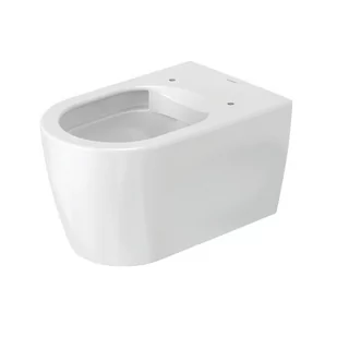 Duravit ME by Starck Toaleta WC 57x37 cm bez kołnierza biały połysk/biały półmat z powłoką WonderGliss 25290926001 - Miski WC - miniaturka - grafika 1