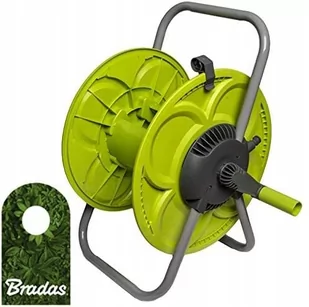 BRADAS MW Power Bęben na wąż ogrodowy 1/2" 50m LIME LINE CLOVER 2235 LE-9103 - Węże ogrodowe i zraszacze - miniaturka - grafika 1