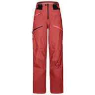 Spodnie sportowe damskie - Spodnie damskie Ortovox W's 3L Deep Shell Pants Rozmiar: XS / Kolor: pomarańczowy - miniaturka - grafika 1