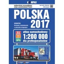 Atlas samochodowy Polski dla profesjonalistów 1:200 000 - Opracowanie zbiorowe - Atlasy i mapy - miniaturka - grafika 1