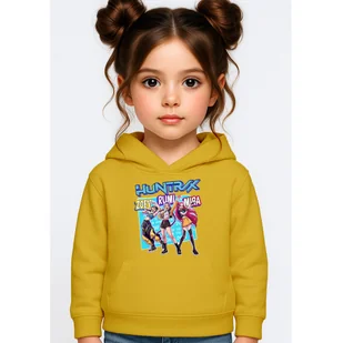 BLUZA DZIECIĘCA K-POPOWE ŁOWCZYNIE DEMONÓW HUNTRIX 110-116 Z KAPTUREM - Bluzy dla dziewczynek BLUZA DZIECIĘCA K-POPOWE ŁOWCZYNIE DEMONÓW HUNTRIX 110-116 Z KAPTUREM - Bluzy dla dziewczynek - miniaturka - grafika 1