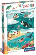Puzzle - Puzzle 2x60 Super Kolor Life at Sea - miniaturka - grafika 1